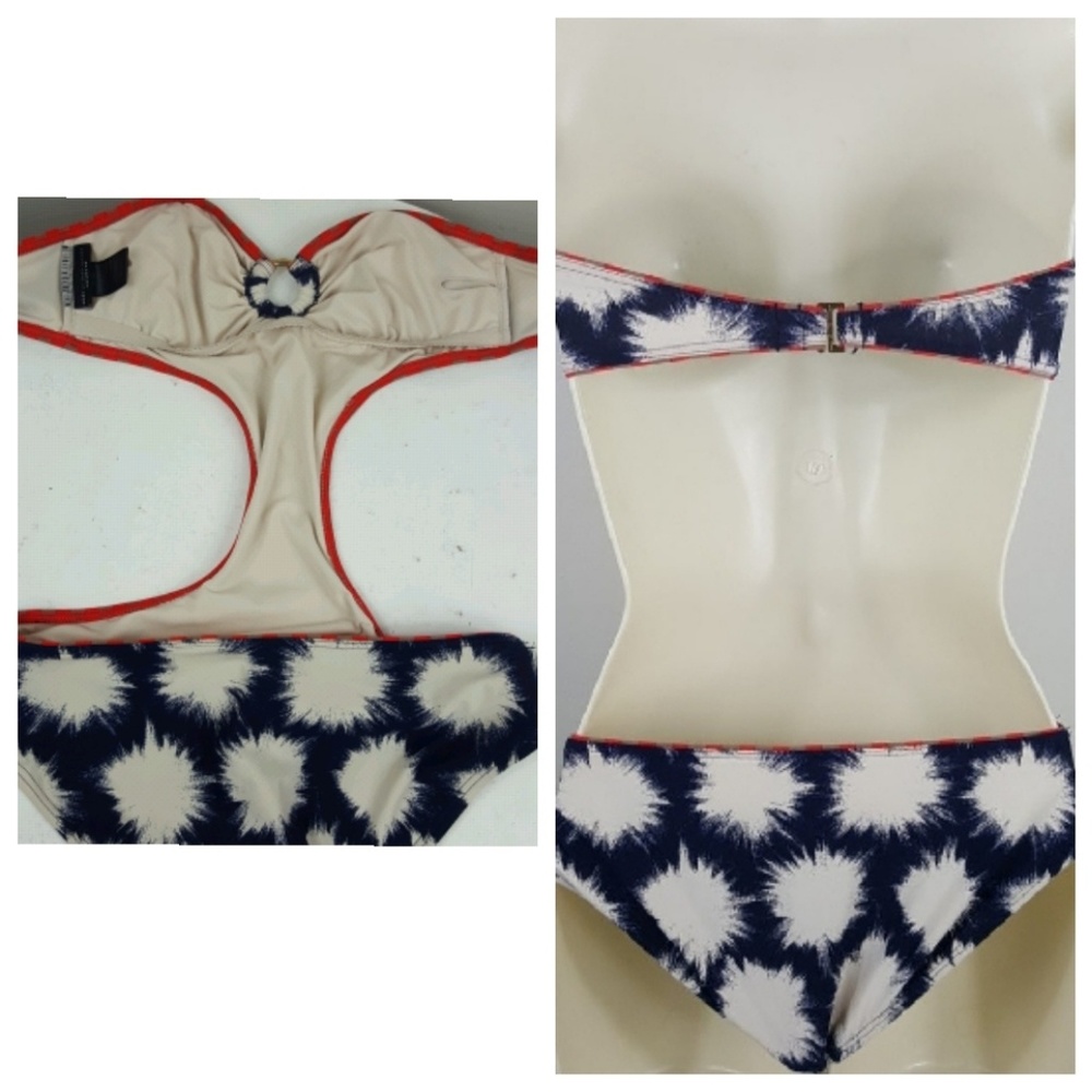 Marc by Marc Jacobs Fireworks Sparks Bathing suit bikini Beach Pool Designer XS - Picture 8 of 8